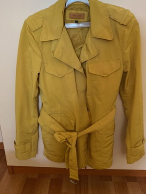Яке Massimo Dutti жълто - маслинено като ново, размери S и M