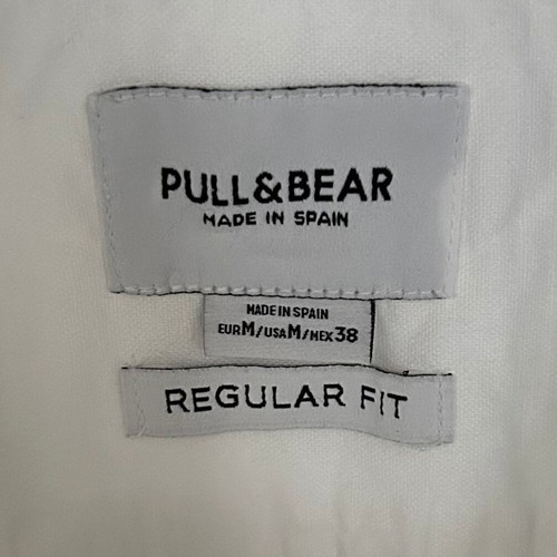 Pull and Bear white shirt Medium like new