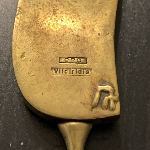 Copper paper cutter used