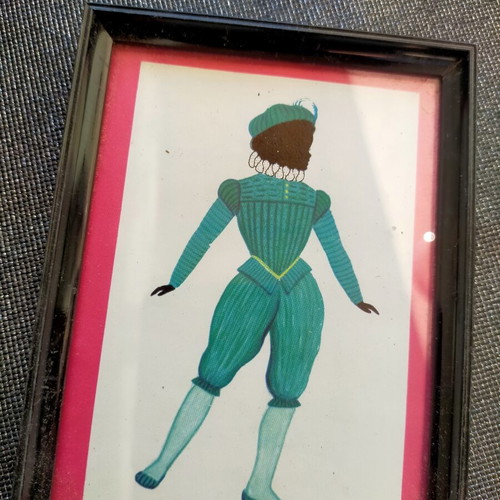 England silhouette art collection