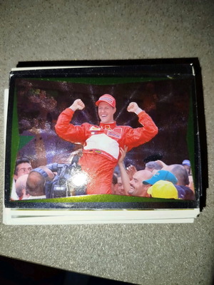 2003 Panini Ferrari αυτοκόλλητα Michael Schumacher foil μεταχειρισμένα #123