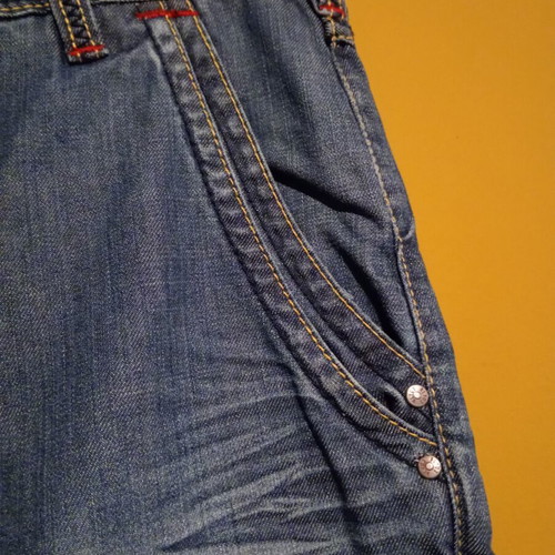 BLY 03 men's bermudas new, size L, 100% cotton, blue