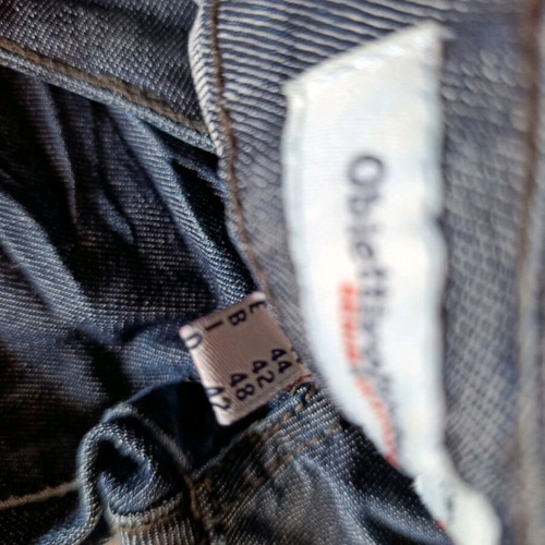 Skinny jeans with knee rip like new, size L