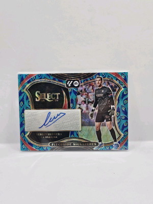 Panini Select Laliga Sergio Herrera Peacock Autograph