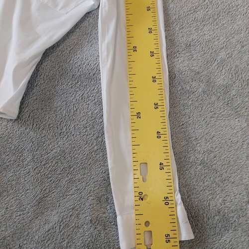 Zara women's white fitted shirt small like new