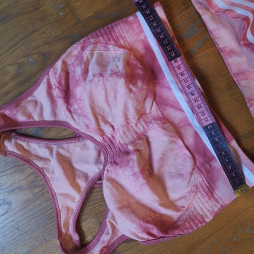 Luigi coral activewear set, pink