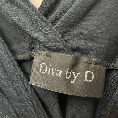 Black summer top like new, XS/S