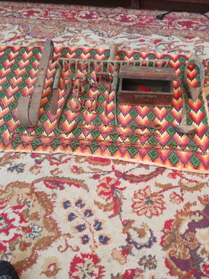 Set of 18 used vintage household items from 1930s-1940s