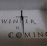  Διακοσμητικο Αυτοκολλητο Αυτοκινητου Winter Is Coming - Game of Thrones