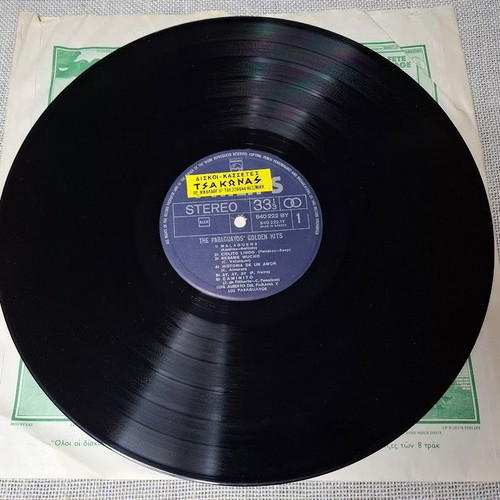 Luis Alberto Del Parana Y Los Paraguayos The Paraguayos' Golden Hits LP used, Latin