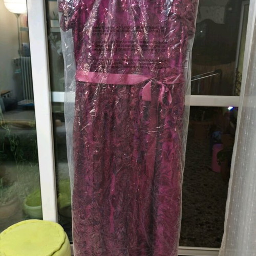 Tahari Asl maxi dress XL with sequins and lace