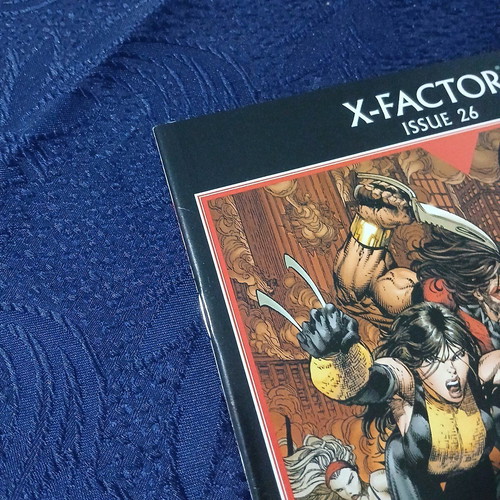 X-Factor #26 used comic with Peter David signature