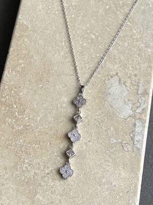 Necklace new silver