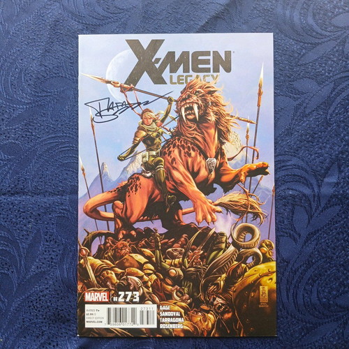 X-men Legacy #273 like new signed by Rafa Sandoval