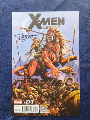 X-men Legacy #273 like new signed by Rafa Sandoval