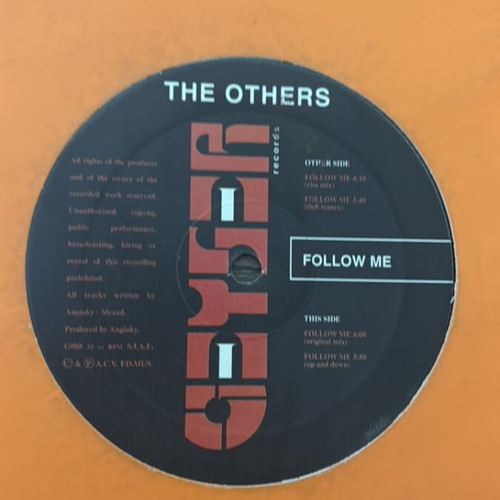 The Others Follow Me Maxi Single used, Italy edition