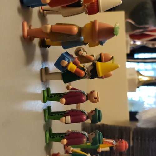 Playmobil clown collection used with defective figure