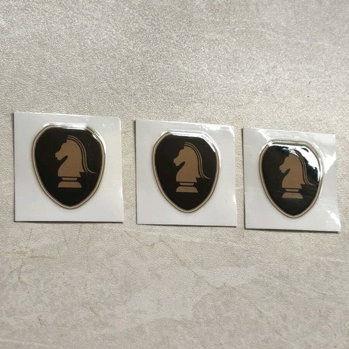 Knight Rider F.L.A.G. Logo Crystal Label new, set of 3 pieces