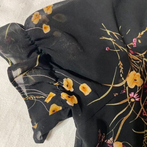 Crop Top summer floral pattern RIHOAS like new