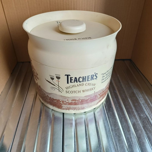 Teacher's Scotch Whisky plastic ice bucket used