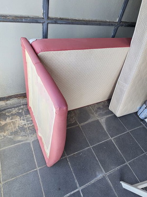 Bed used, mattress included