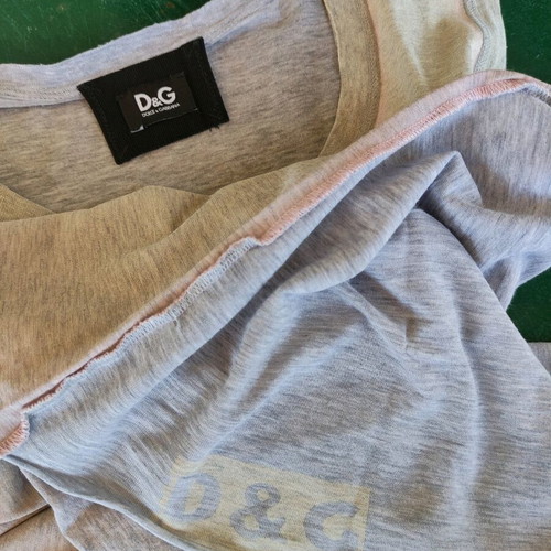 Dolce & Gabbana Y2K tank top like new, multicolor cotton