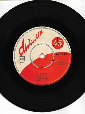 Ricorda - Quando Ritornera Da Me 45άρι μεταχειρισμένο, jazz