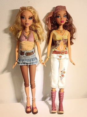 My Scene I Love My Friends Madison and Kennedy Barbie Dolls like new