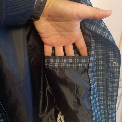 Element Checked Jacket with Hood Like New, Size M/L