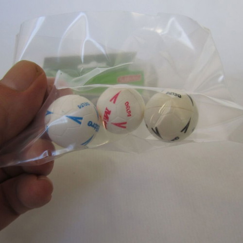 Subbuteo 61210 Mitre Delta 3 balls like new, early 1990s