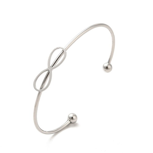 Steel infinity bracelet new made of stainless steel