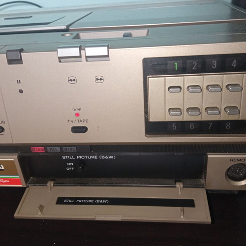 Sony Betamax Video Cassette Recorder SL-T7MER used