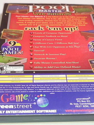 Pool Master Live Billiards 2 PC used game