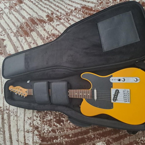 Fender Telecaster MIM 2013 Blaze Gold electric guitar used with gigbag