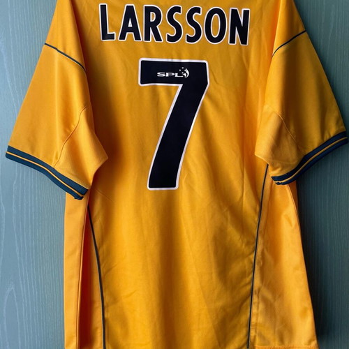 Larsson Celtic jersey new, size large