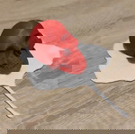  Red skull melting
