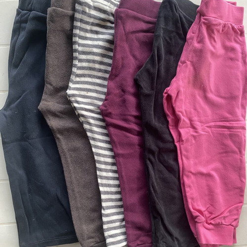 Children's set of 6 sports pants, Zara and H&M
