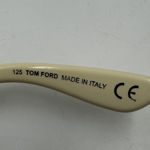 Tom Ford Jaquelin TF100 Ivory sunglasses used, made in Italy