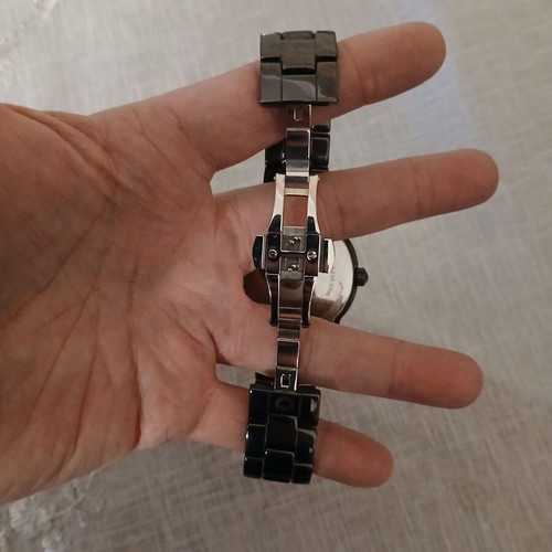 Kraftworks men's watch like new with ceramic bracelet