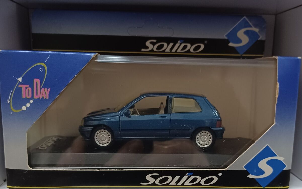 Renault Clio 16S Solido model new, blue,… - € 45,00 - Vendora.cy