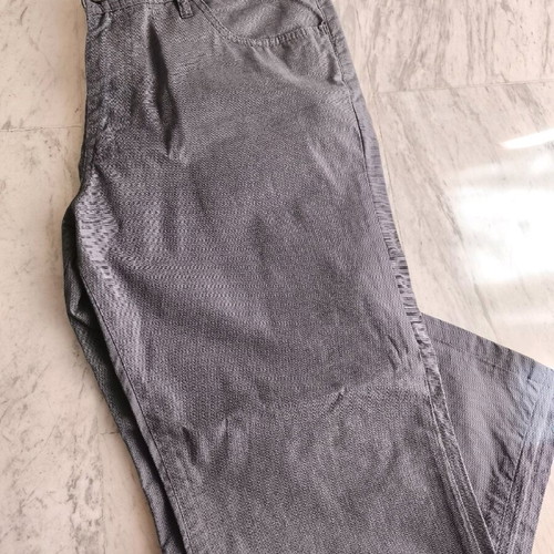 Men's fabric pants like new, gray, size w36