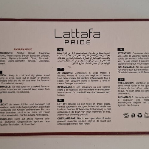 Lattafa Pride Eau de Parfum mini set 5x20ml