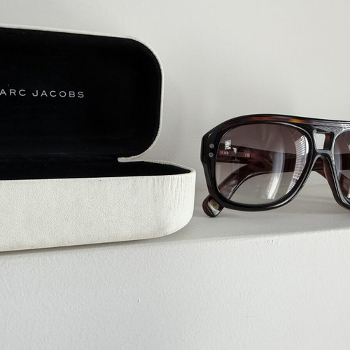 Marc Jacobs Aviator Sunglasses MJ 403/S UR05M like new, brown tortoiseshell