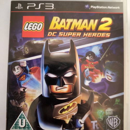 Lego Batman 2 DC Super Heroes PS3 game used, very good condition