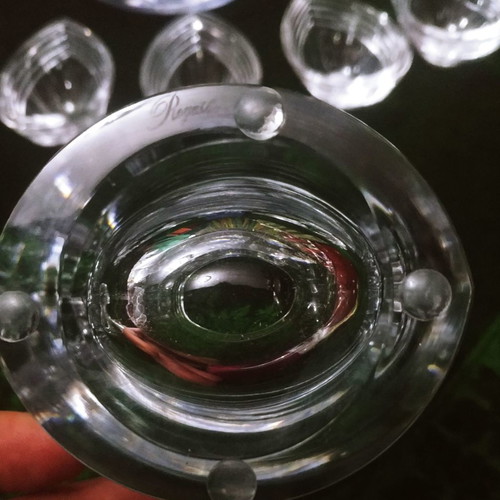Rogaska Azar collection used full lead crystal 18 pieces