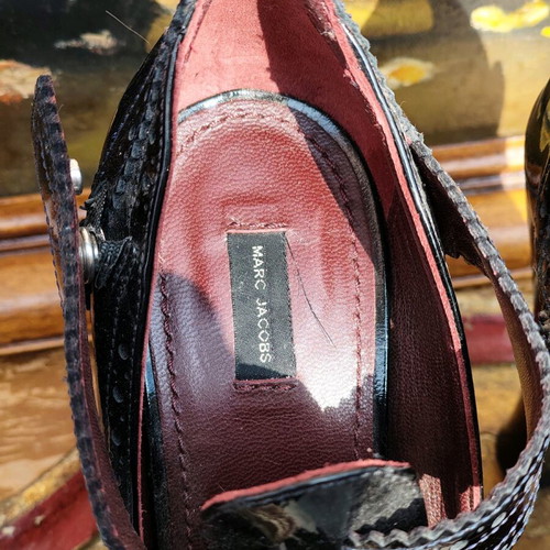 Marc Jacobs high heel shoes like new, size 38, black