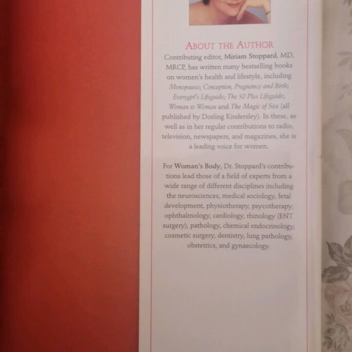 Woman's Body book in English like new