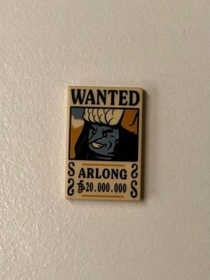 Lego One Piece Wanted Arlong like new
