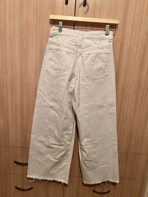 Παντελόνι Zara λευκό XS σαν καινούργιο μέχρι τον αστράγαλο