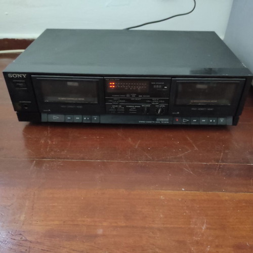 Κασετόφωνο διπλό Stereo Sony TC - W170 μεταχειρισμένο, χρειάζεται service στους ιμάντες